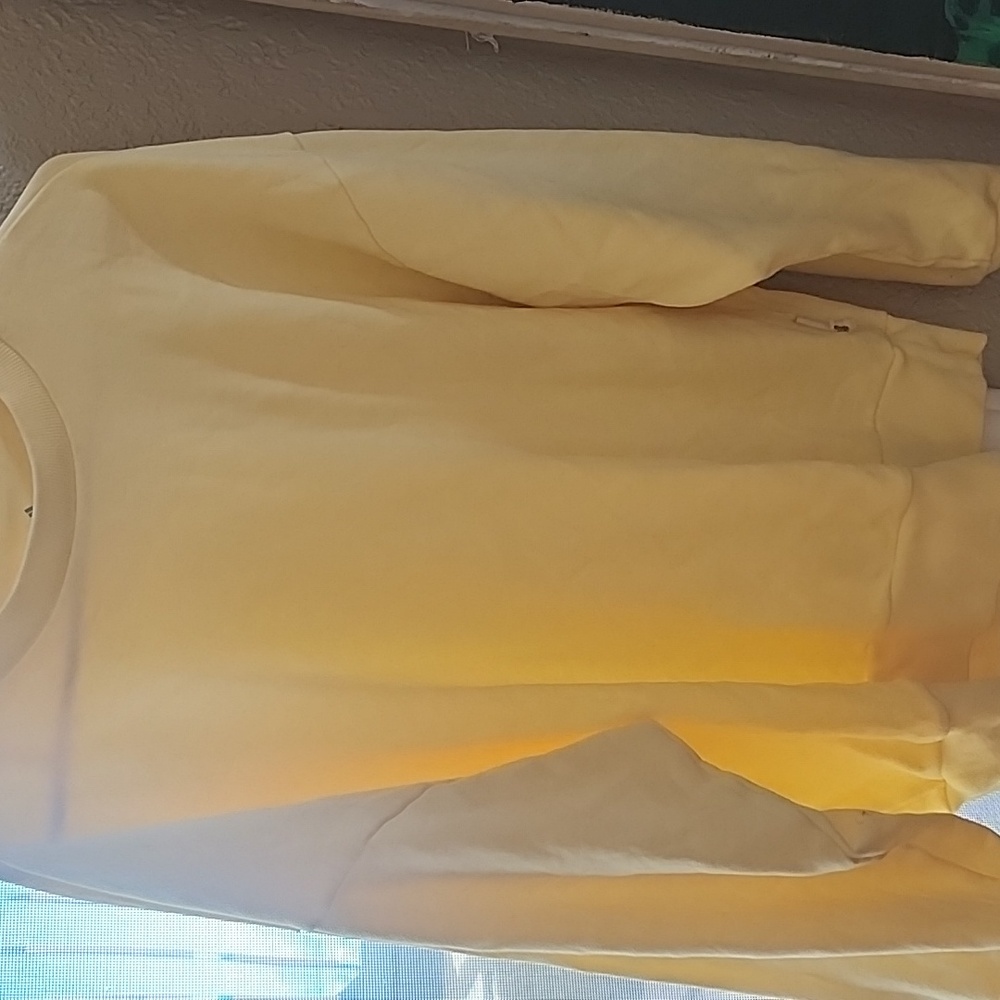 Adidas yellow sweatshirt